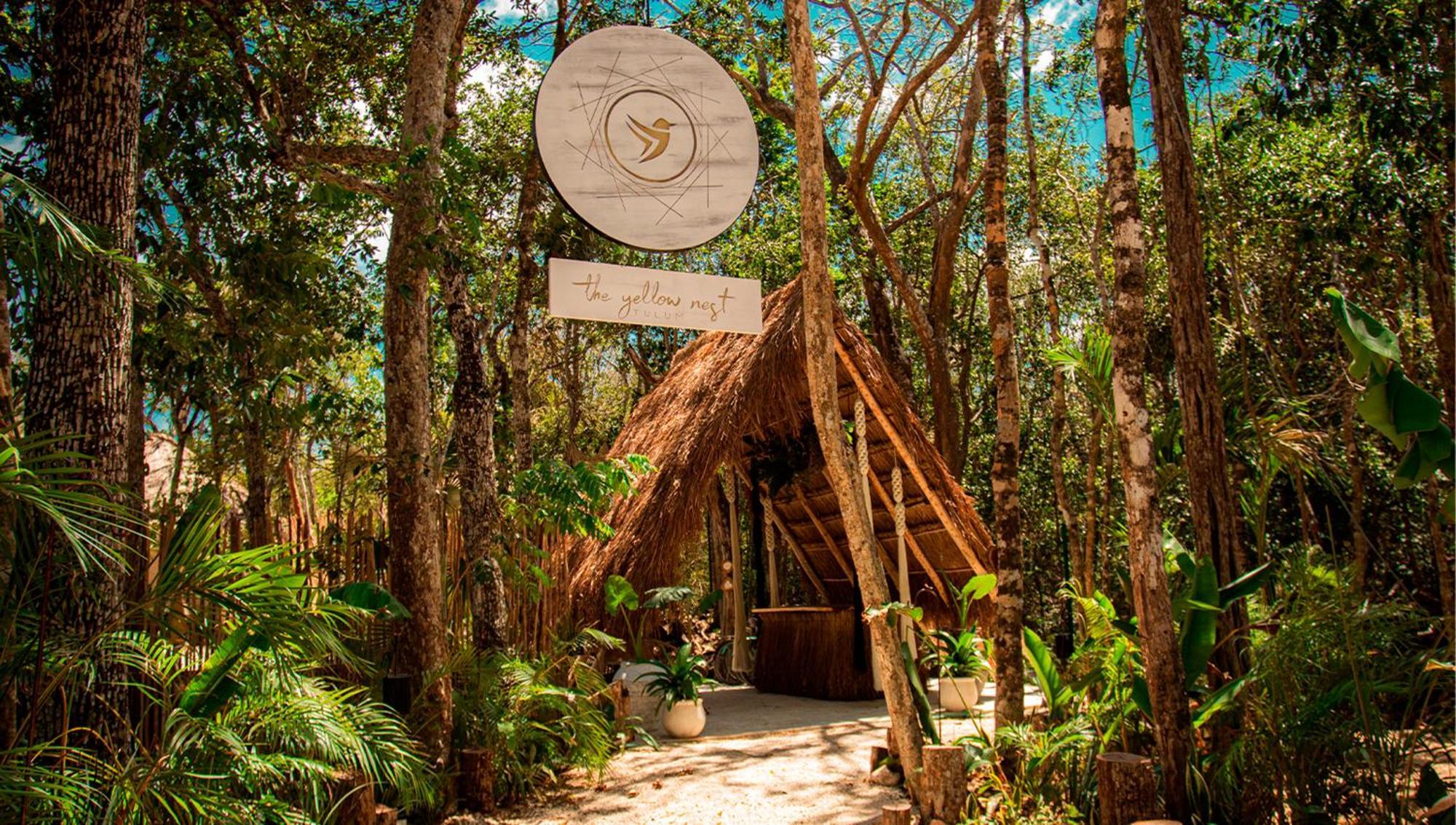 The Yellow Nest Tulum Pueblo Buitenkant foto